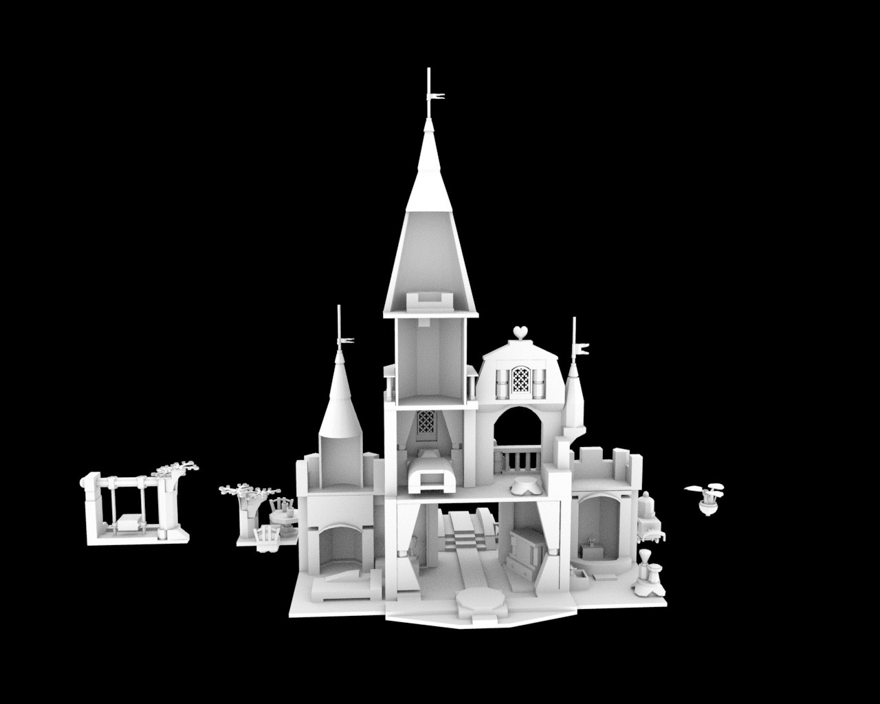 Direkte forholdsord ulovlig Beverley Zheng - Lego Disney Princess Cinderella's Romantic Castle