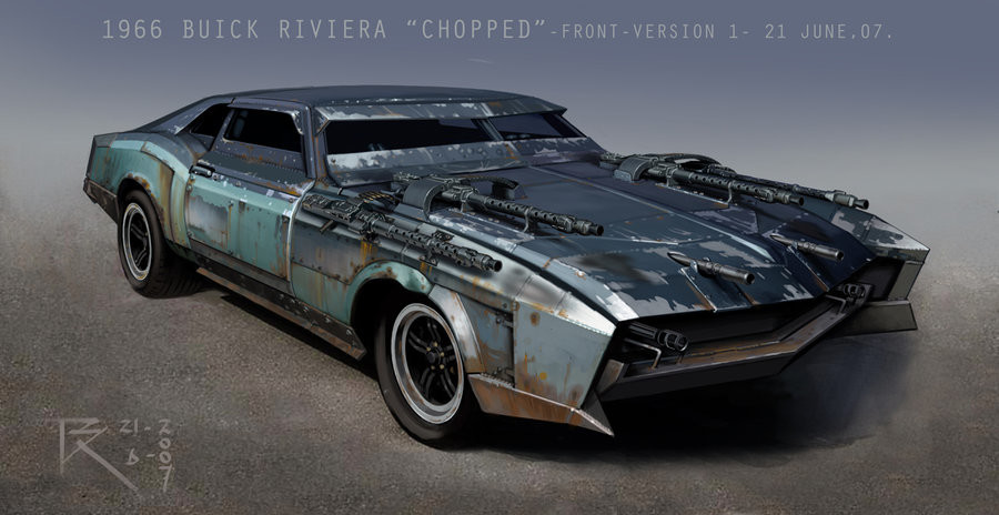 1971 Buick Riviera   -Death Race