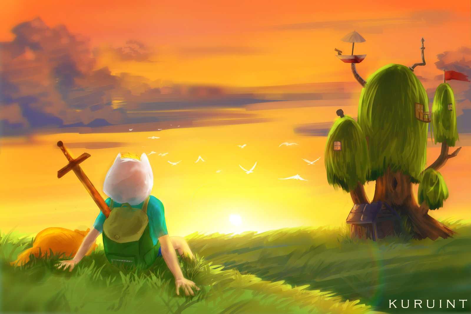 Artstation Adventure Time Kurnia Bintang