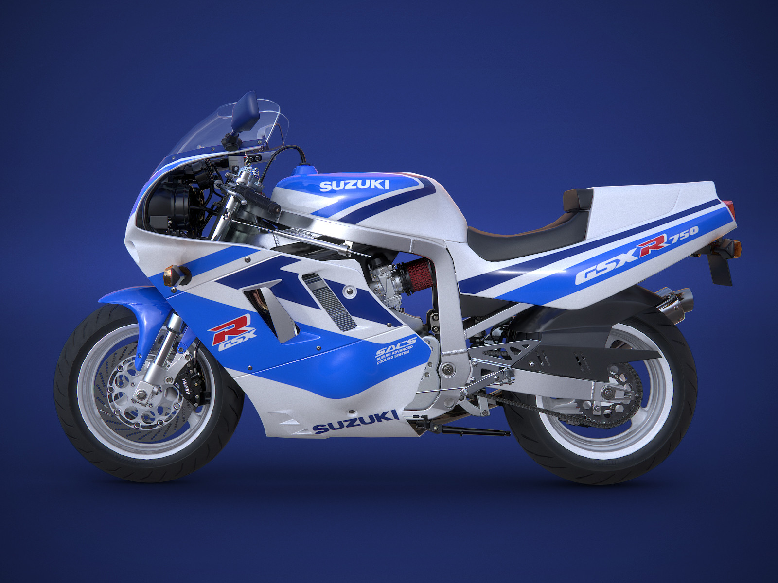 Benjamin Nevoyt Suzuki GSX R 750 Slingshot