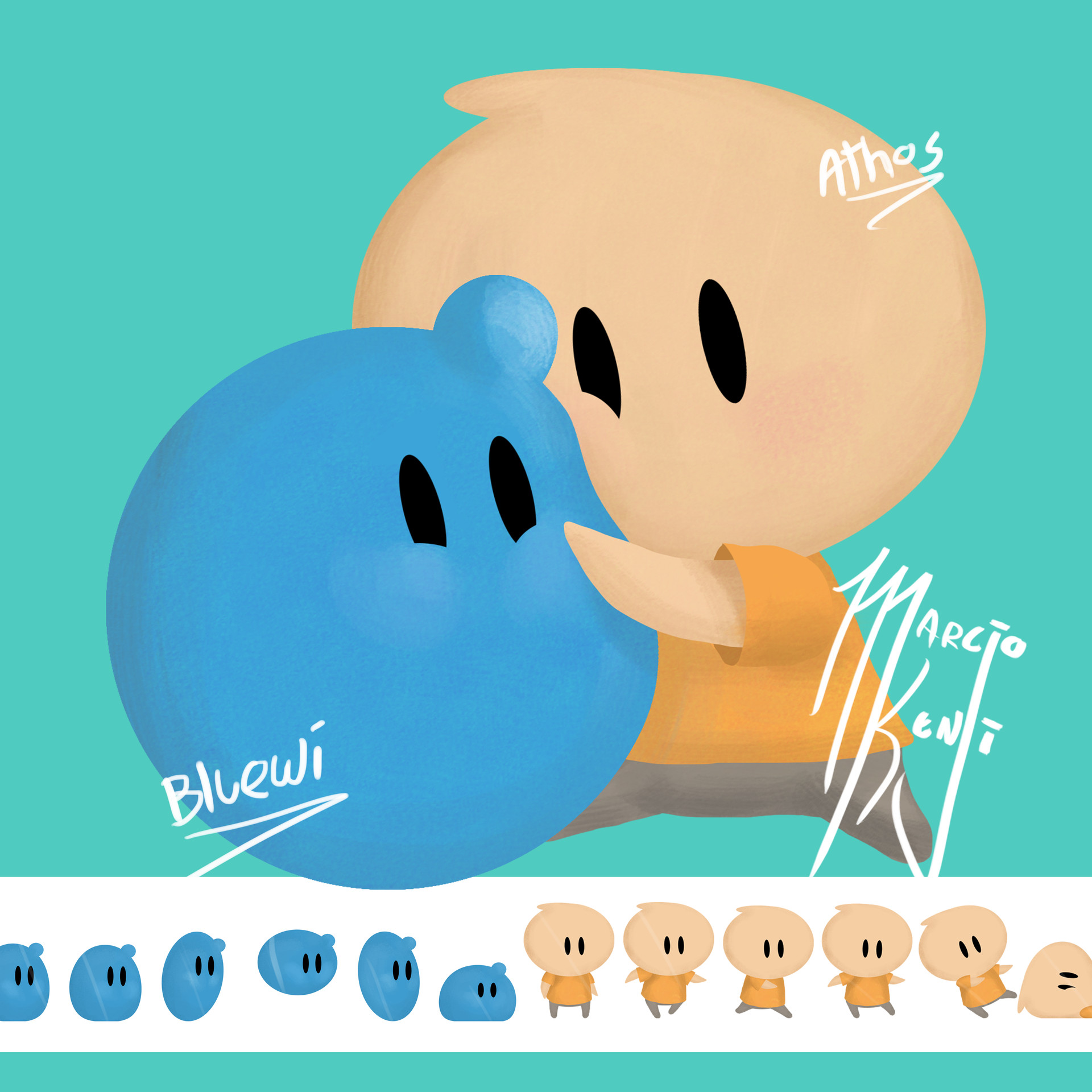 Kenji Marcio - Concept Art of Bluewi