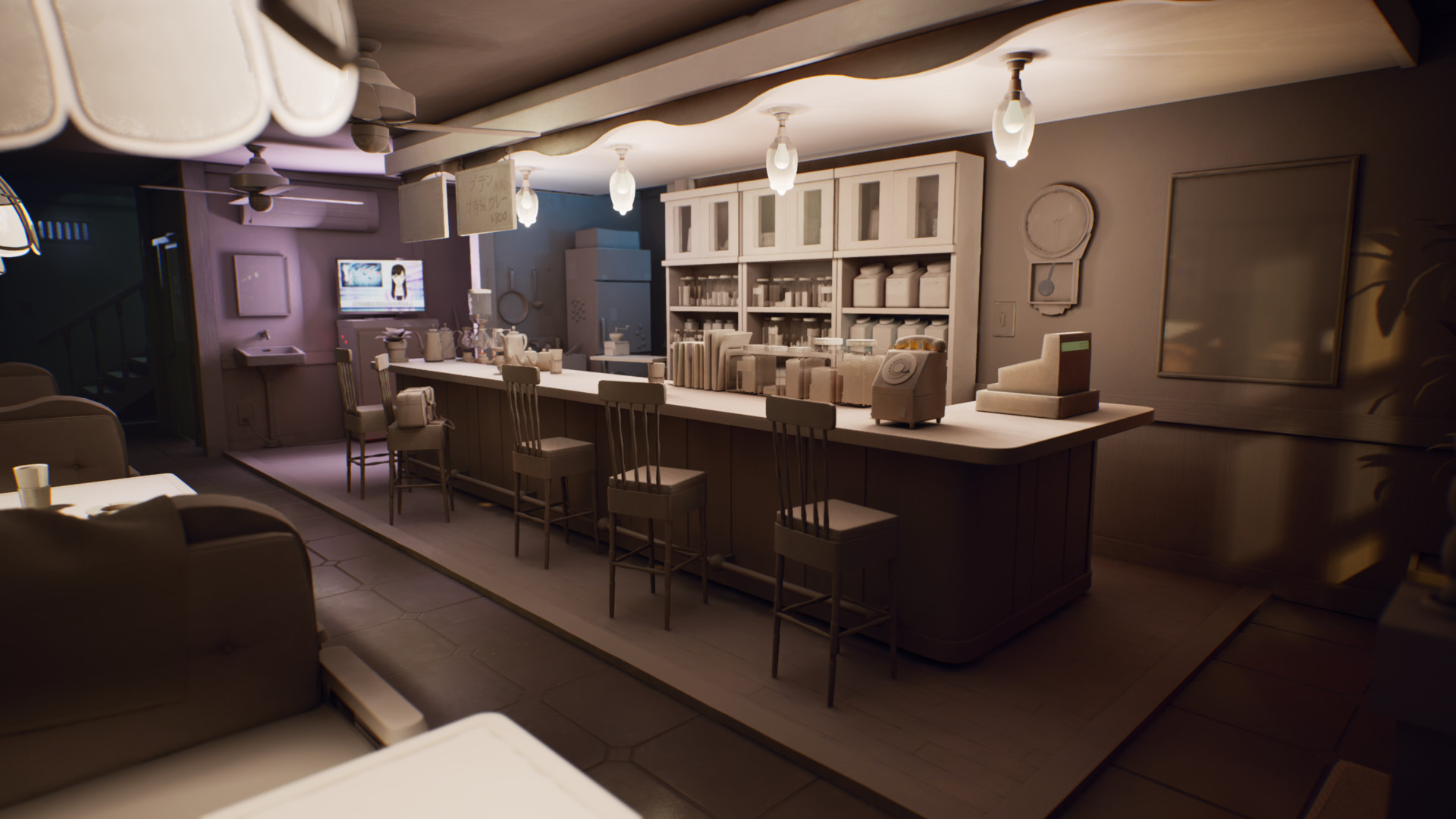 Artstation Cafe Leblanc Persona 5 Ue4 Lucas Papini