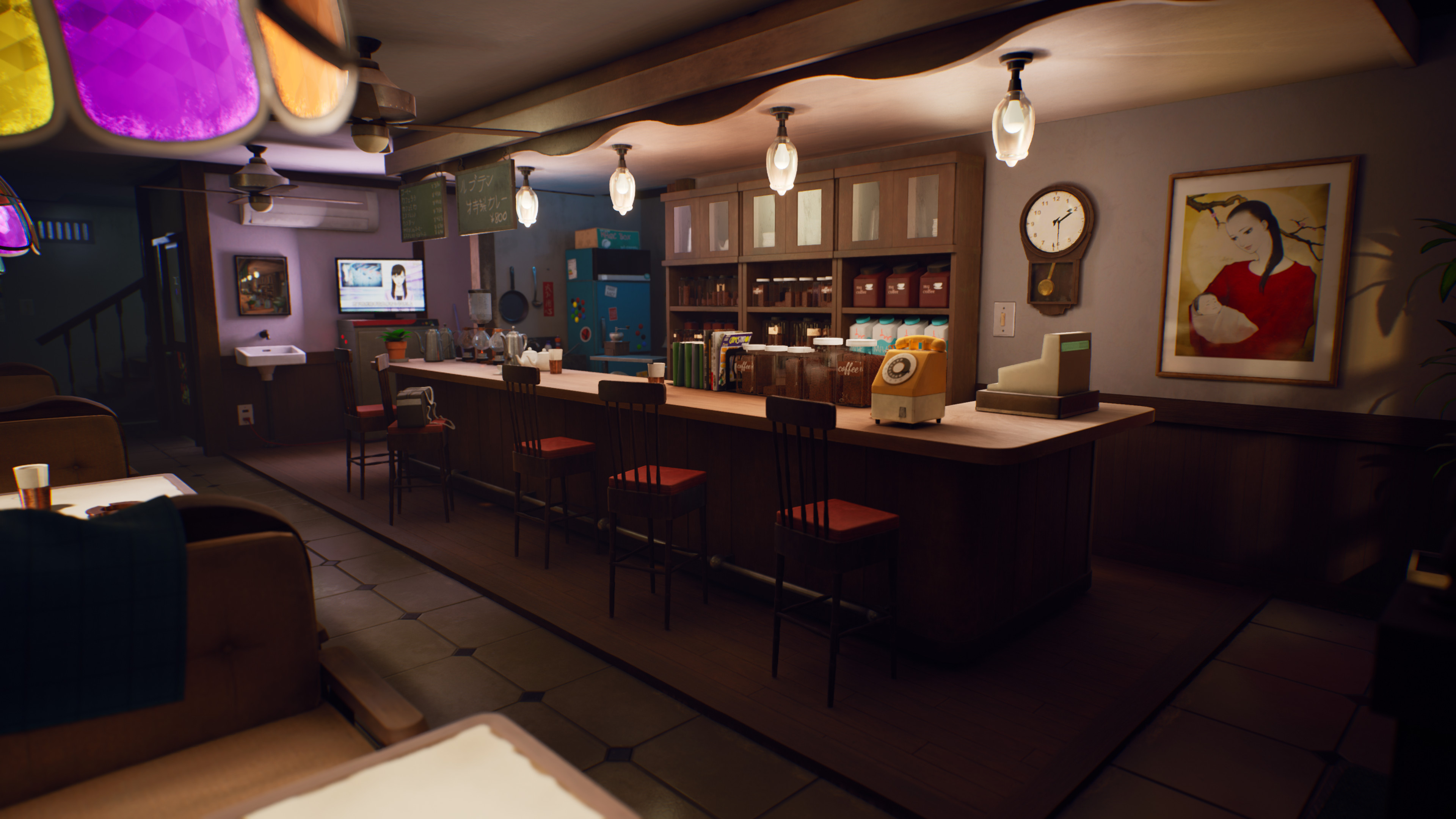 Artstation Cafe Leblanc Persona 5 Ue4 Lucas Papini