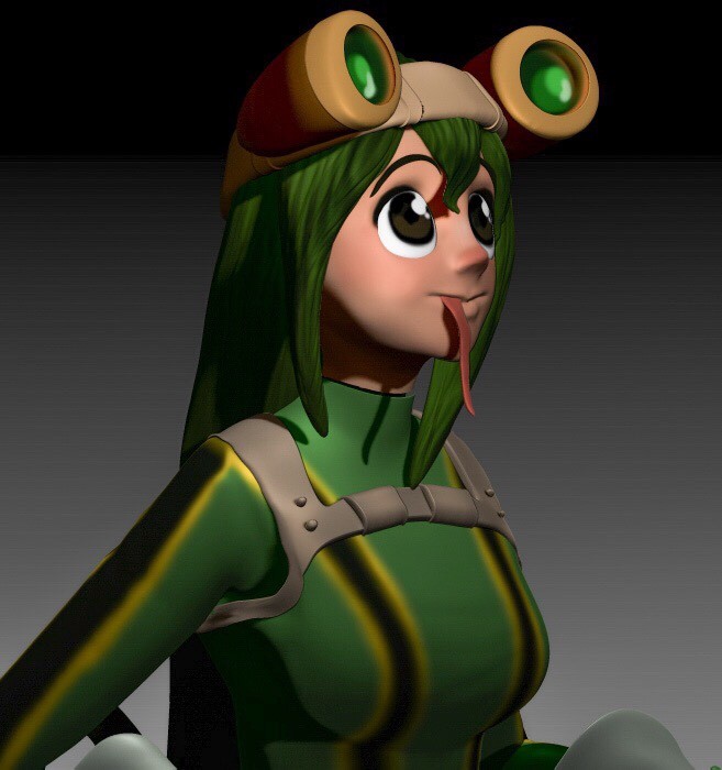 Vane Z Frog Girl Boku No Hero