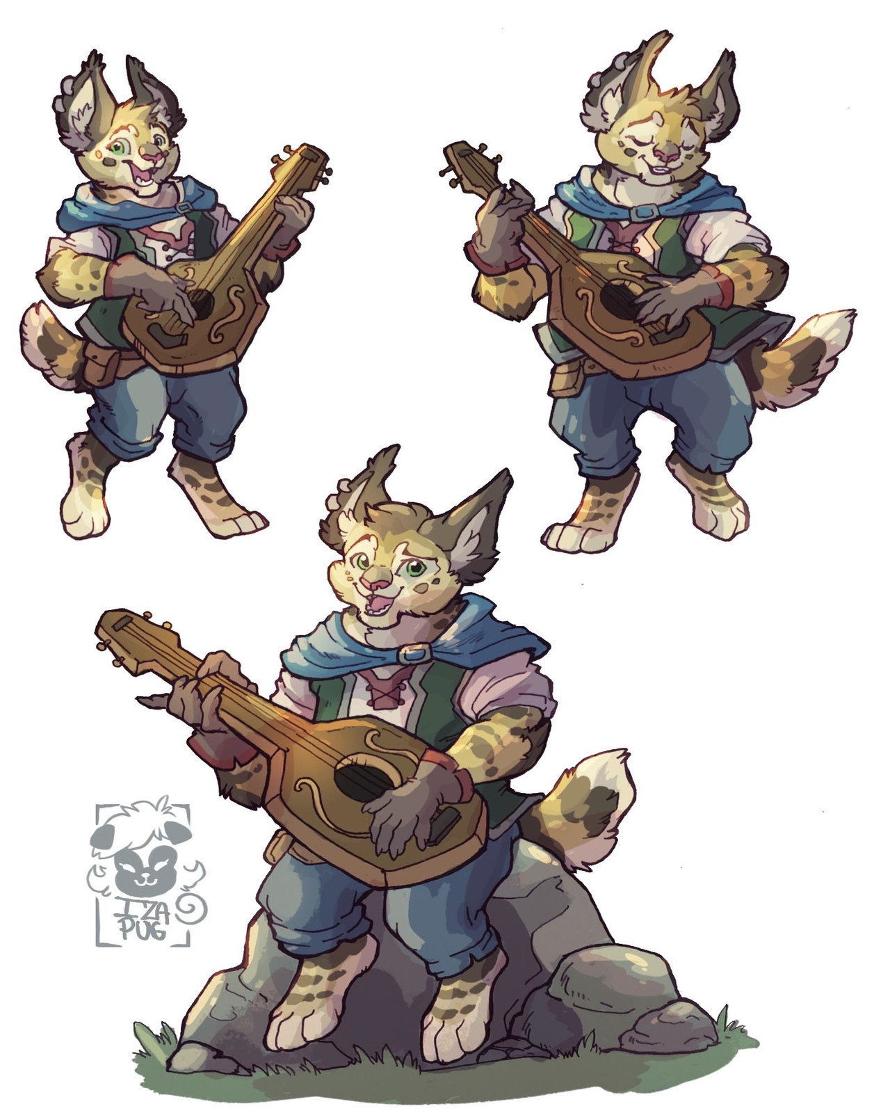 René , the bard serval
