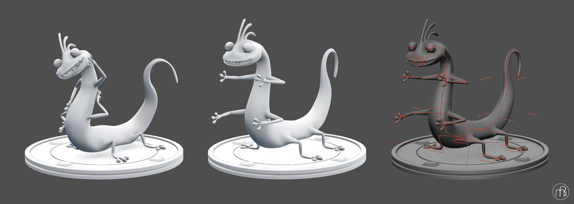 Artstation Randall Boggs From Monsters Inc 2017 Mickael Boitte