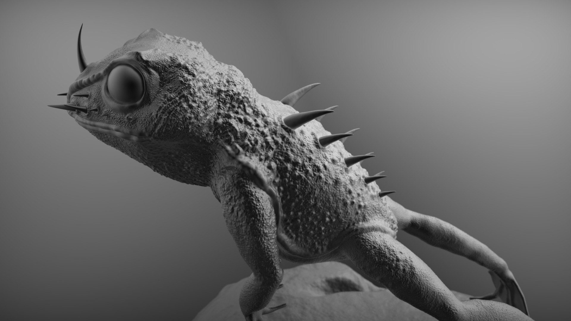 James Roussel - Moustache Toad