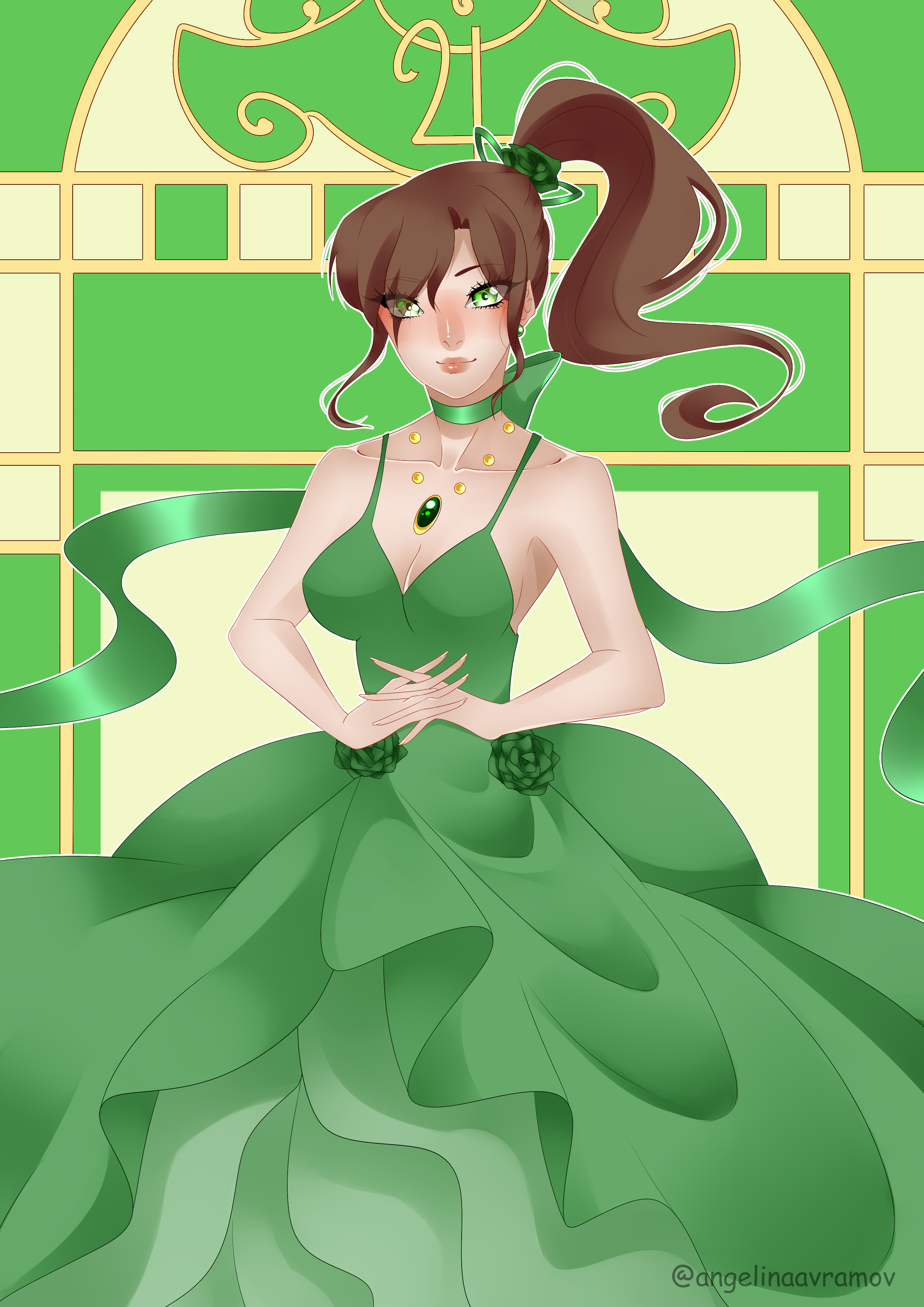 Artstation Makoto Kino Sailor Jupiter Angelina Avramovic