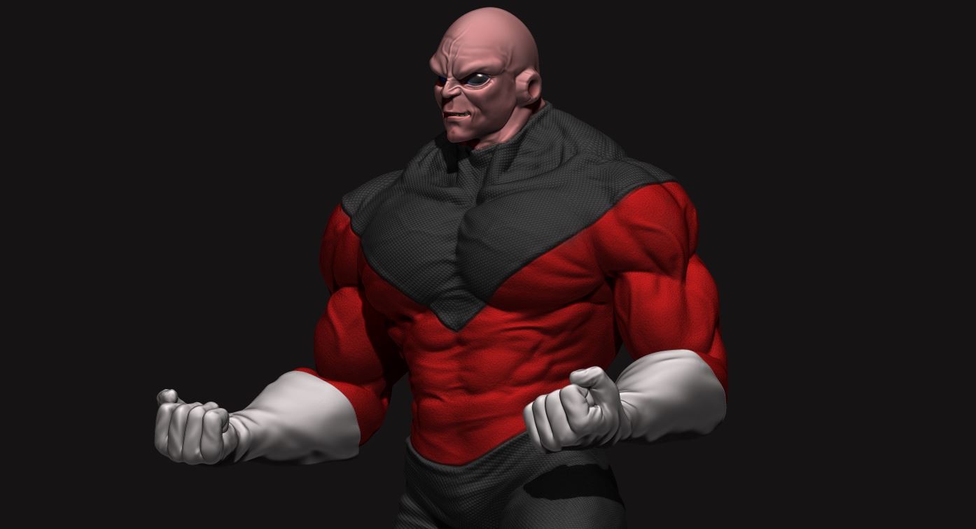 Artstation Jiren Real Life From Dragon Ball Super Black Star