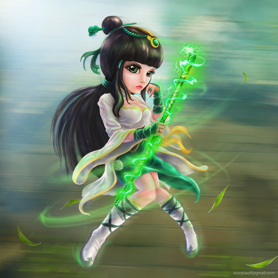Artstation Mong Vo Lam Wulin Mobile Nguyen Hoang