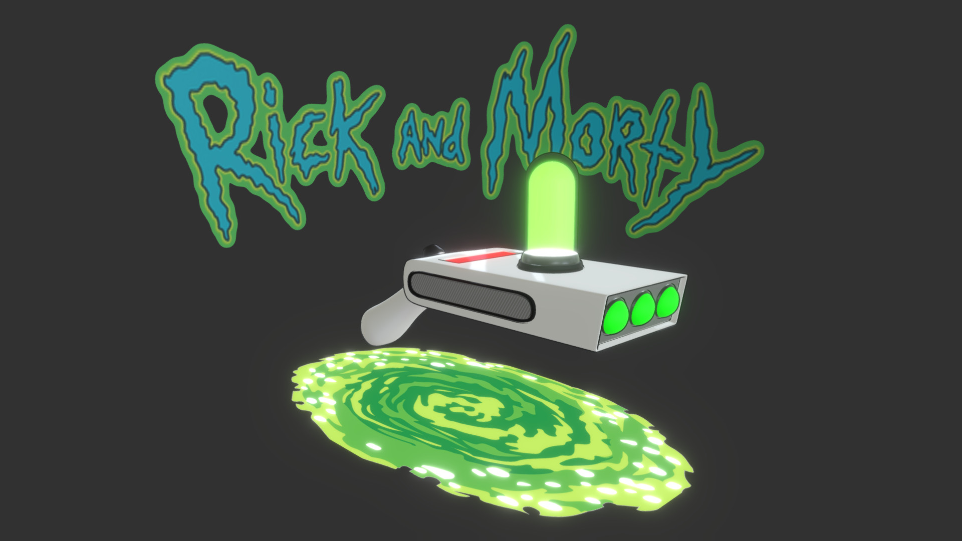 Rick and Morty Portal [1920 x 1080]