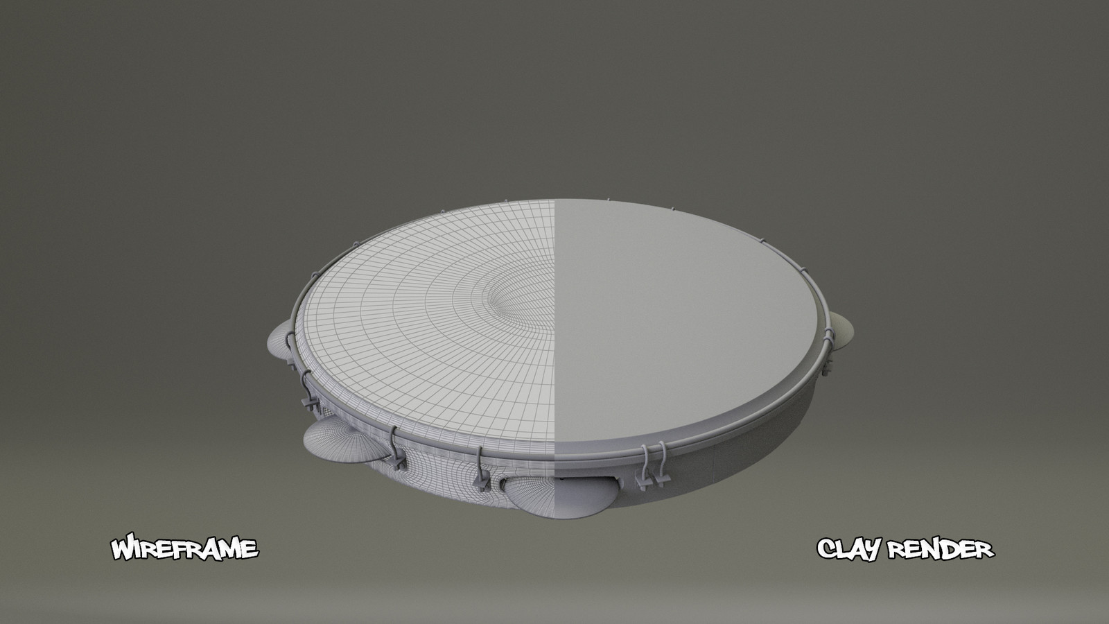 Breakdown Wireframe and Clay