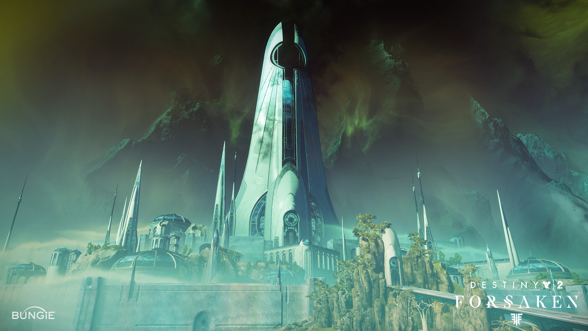 Artstation Destiny 2 Forsaken Dreaming City Towers Ethan Scheu