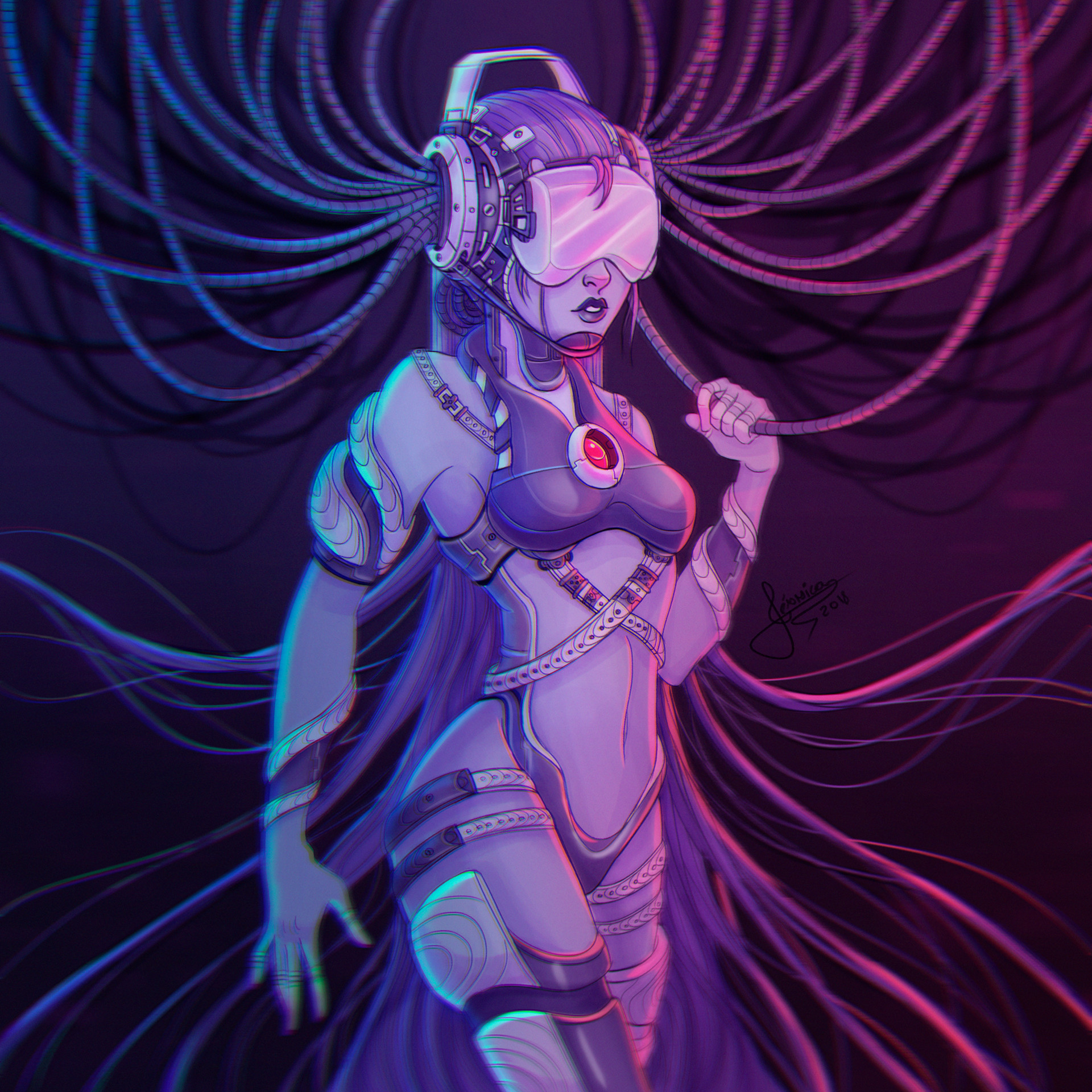 Artstation Sci Fi Girls Jessica Brasil