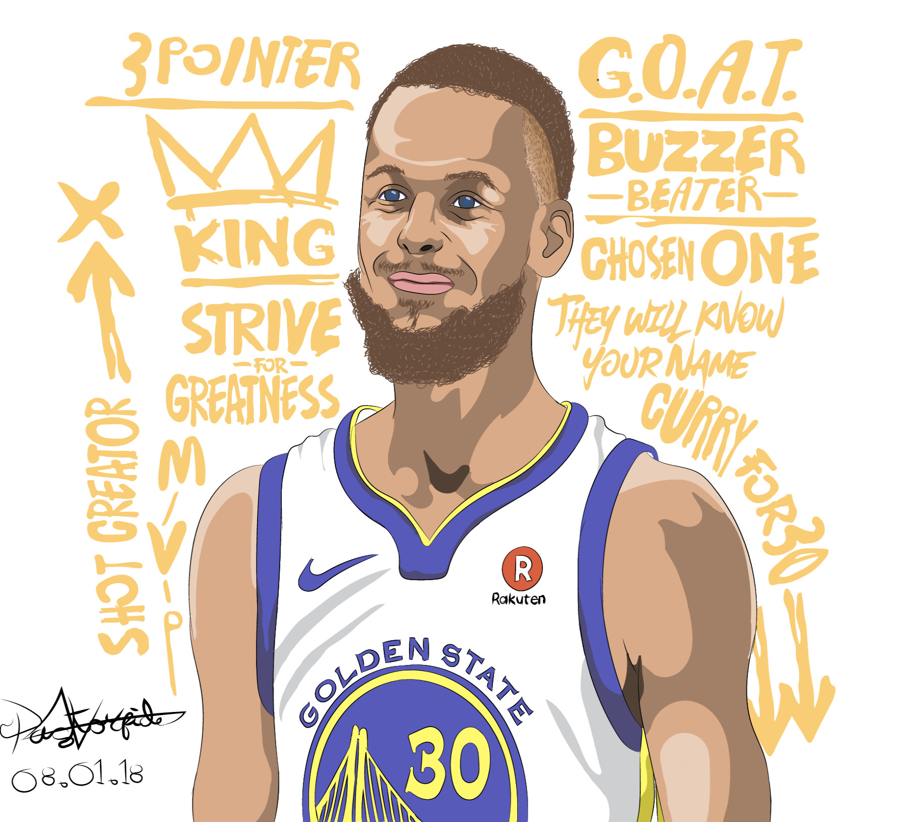 Stephen Curry: Over 12 Royalty-Free Licensable Stock Vectors