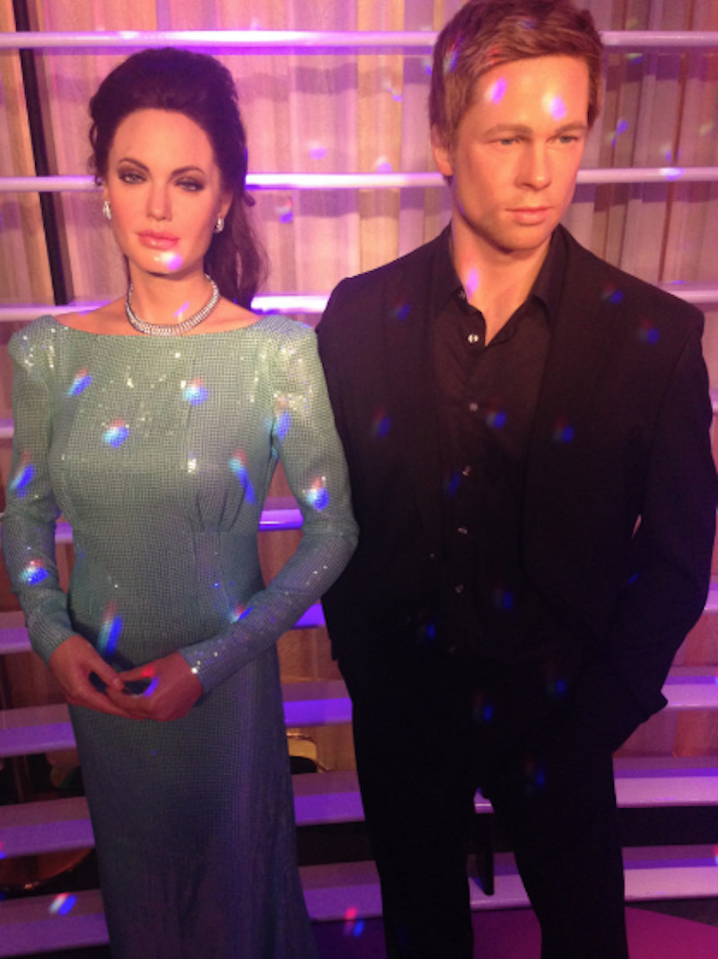 Anthony Beyer Wax Angelina Jolie &amp; Brad Pitt