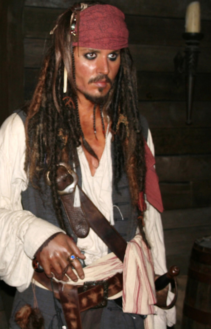 Anthony Beyer Wax Jack Sparrow Johnny Depp