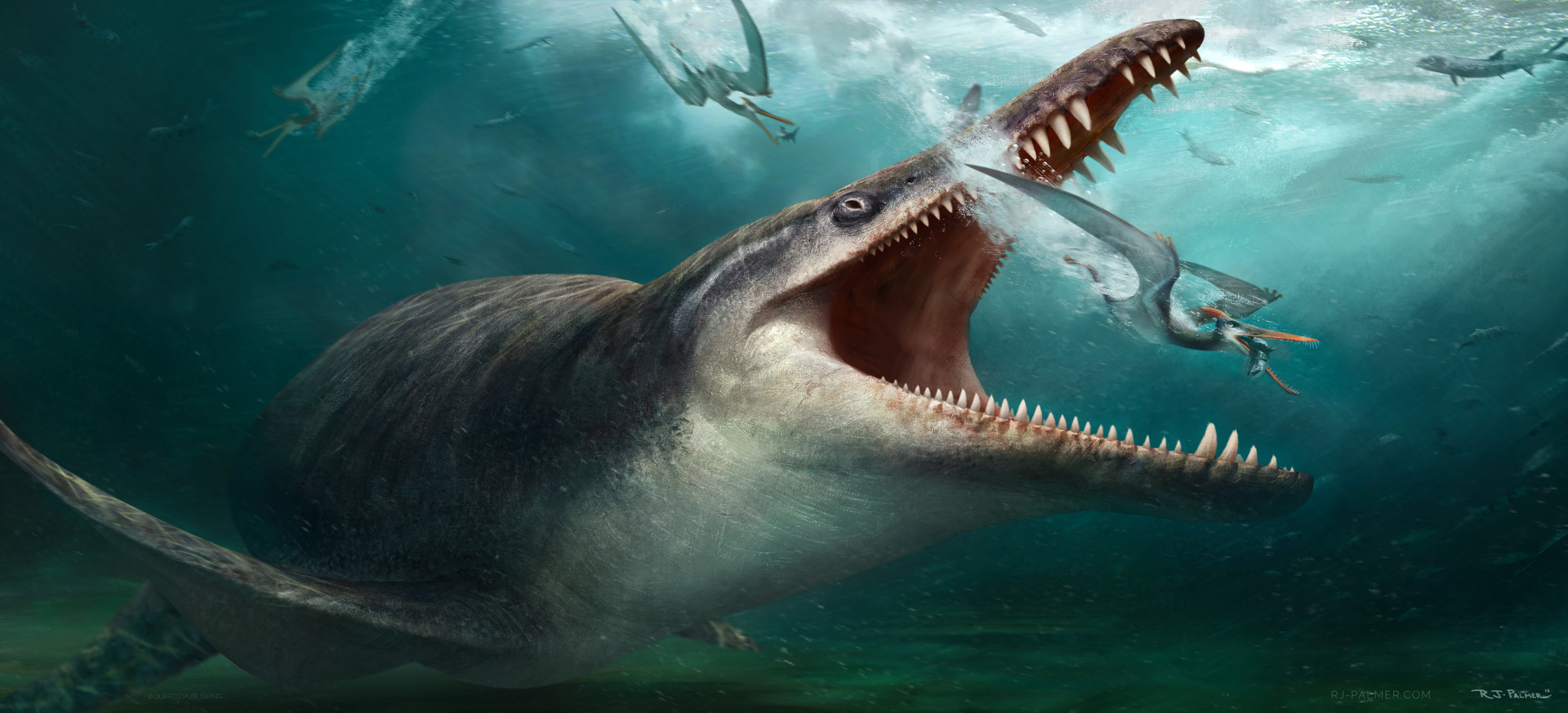 ArtStation - Kronosaurus, RJ Palmer