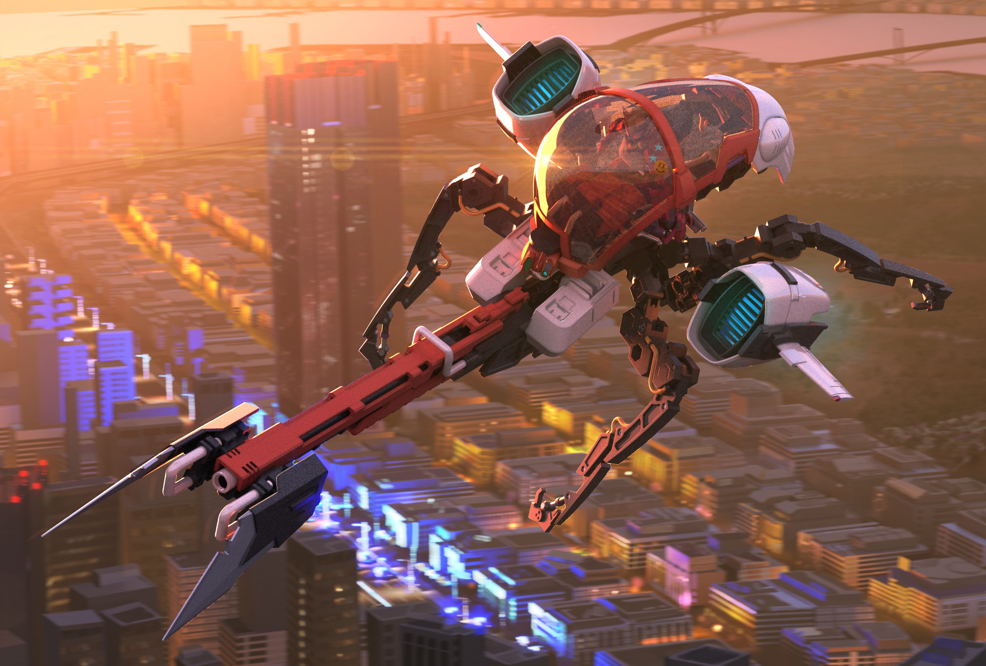 Hitoshi Fujitake Hexa Gear Design Work ブロックバスター