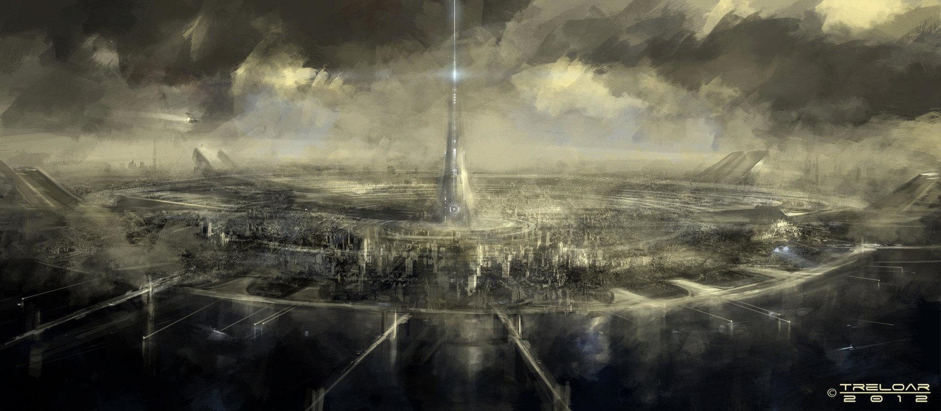 ArtStation Circle City Concept 1