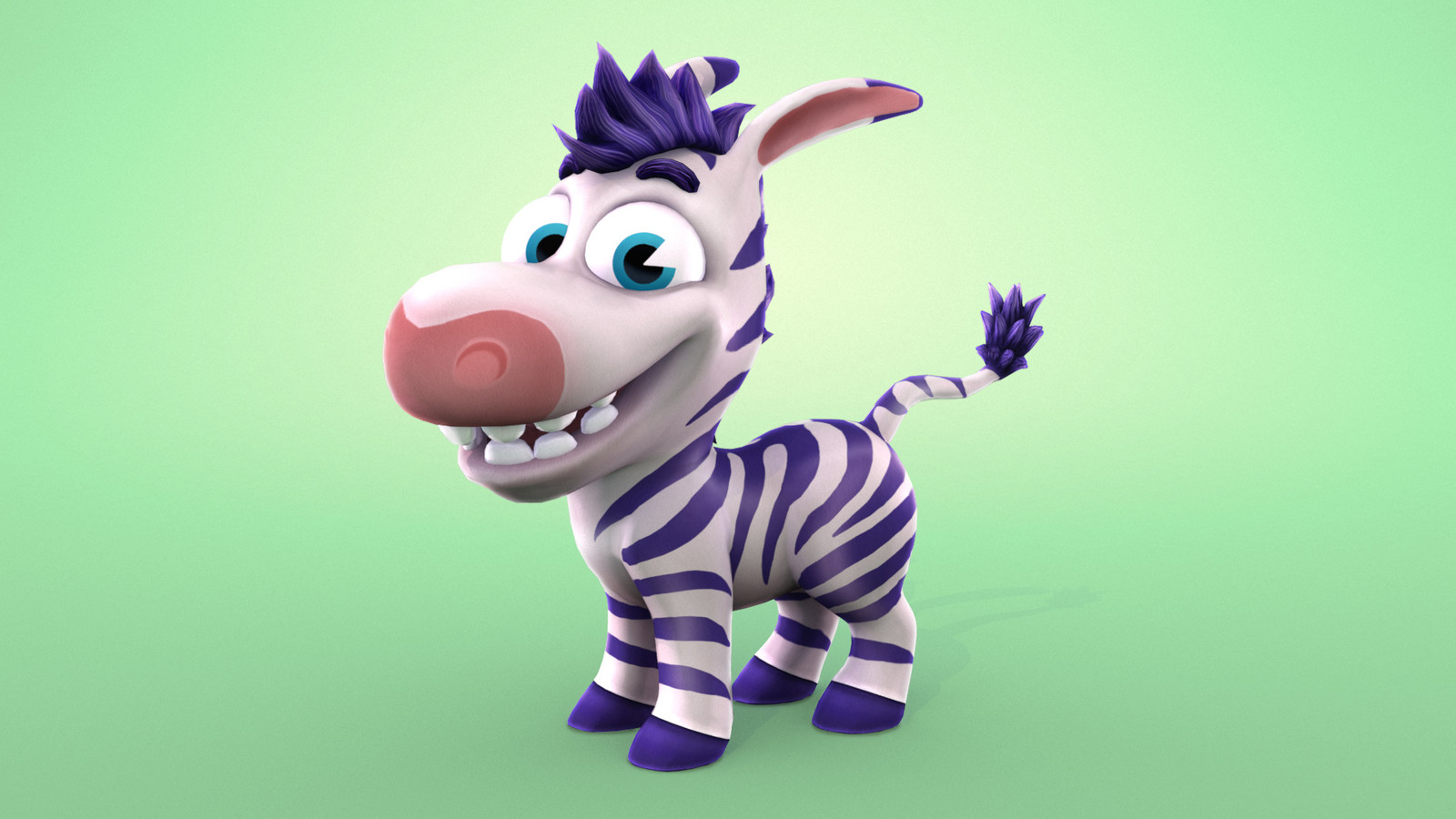 'Tiny Zebra' Main Character