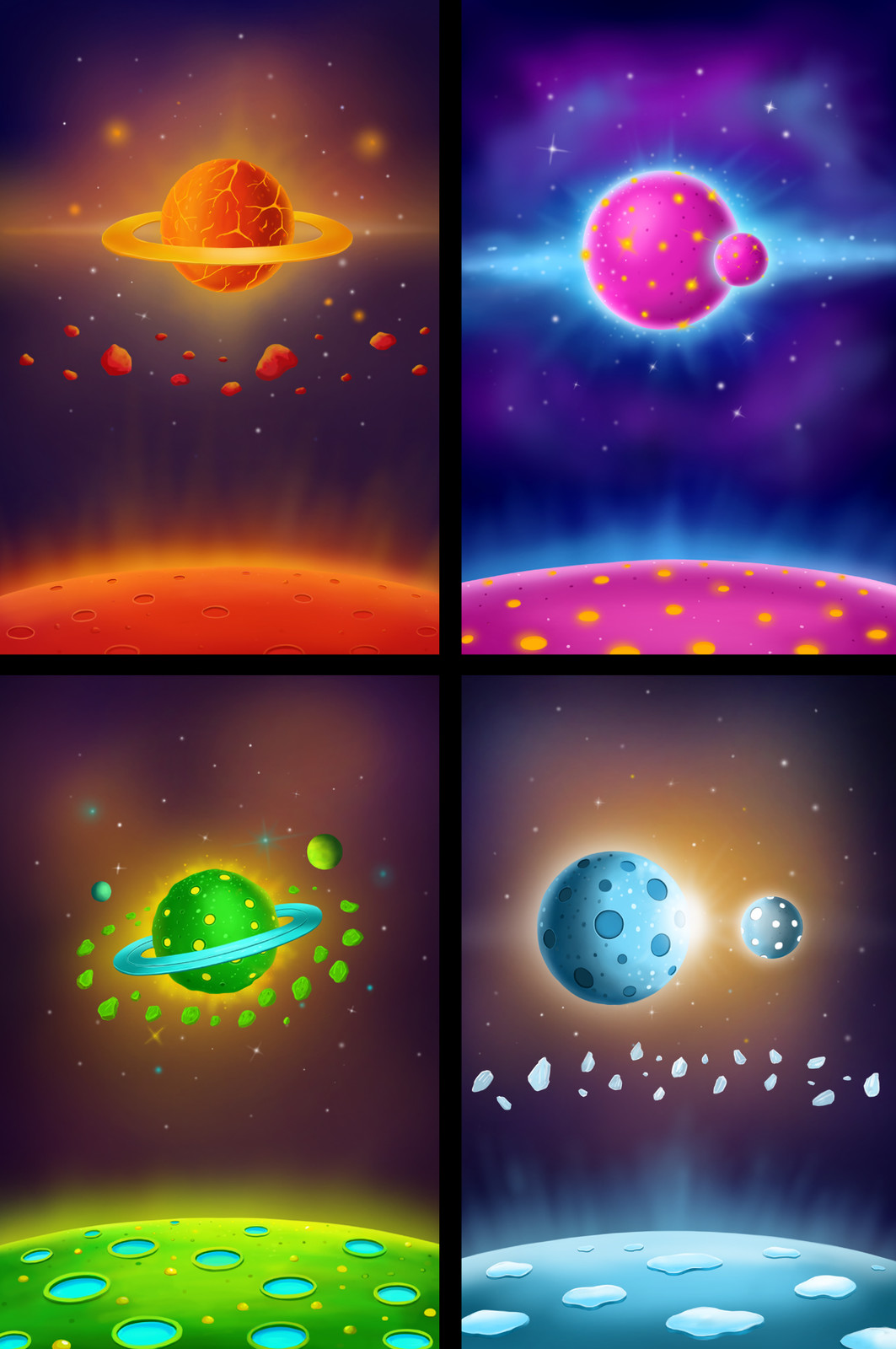 yukis pop - level backgrounds 