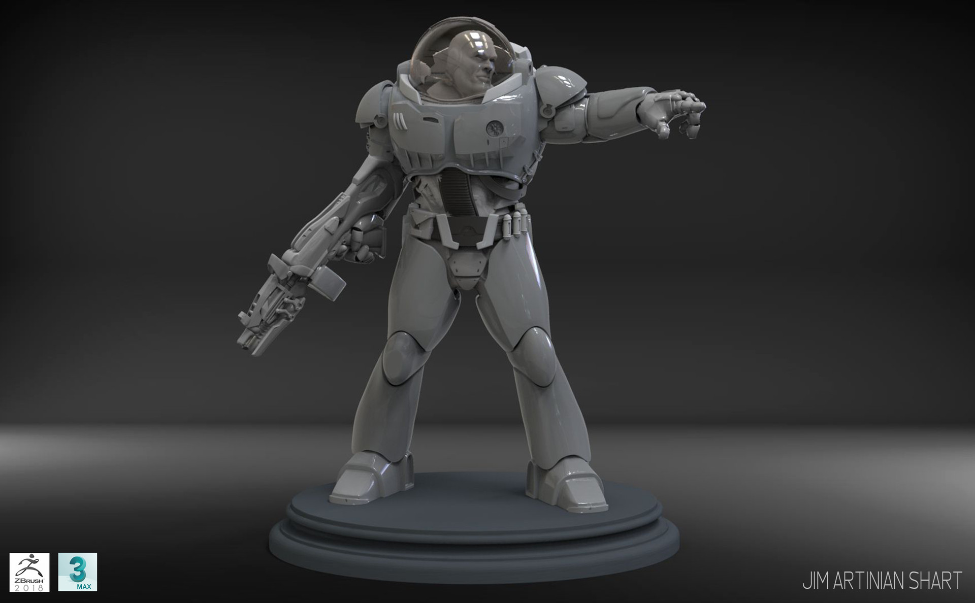 Artstation Buzz Lightyear Space Ranger Jim Artinian Shart