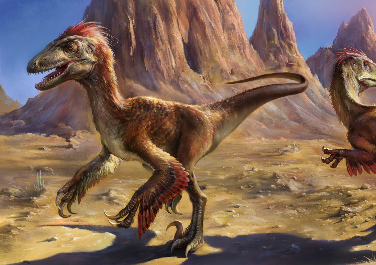 realistic utahraptor