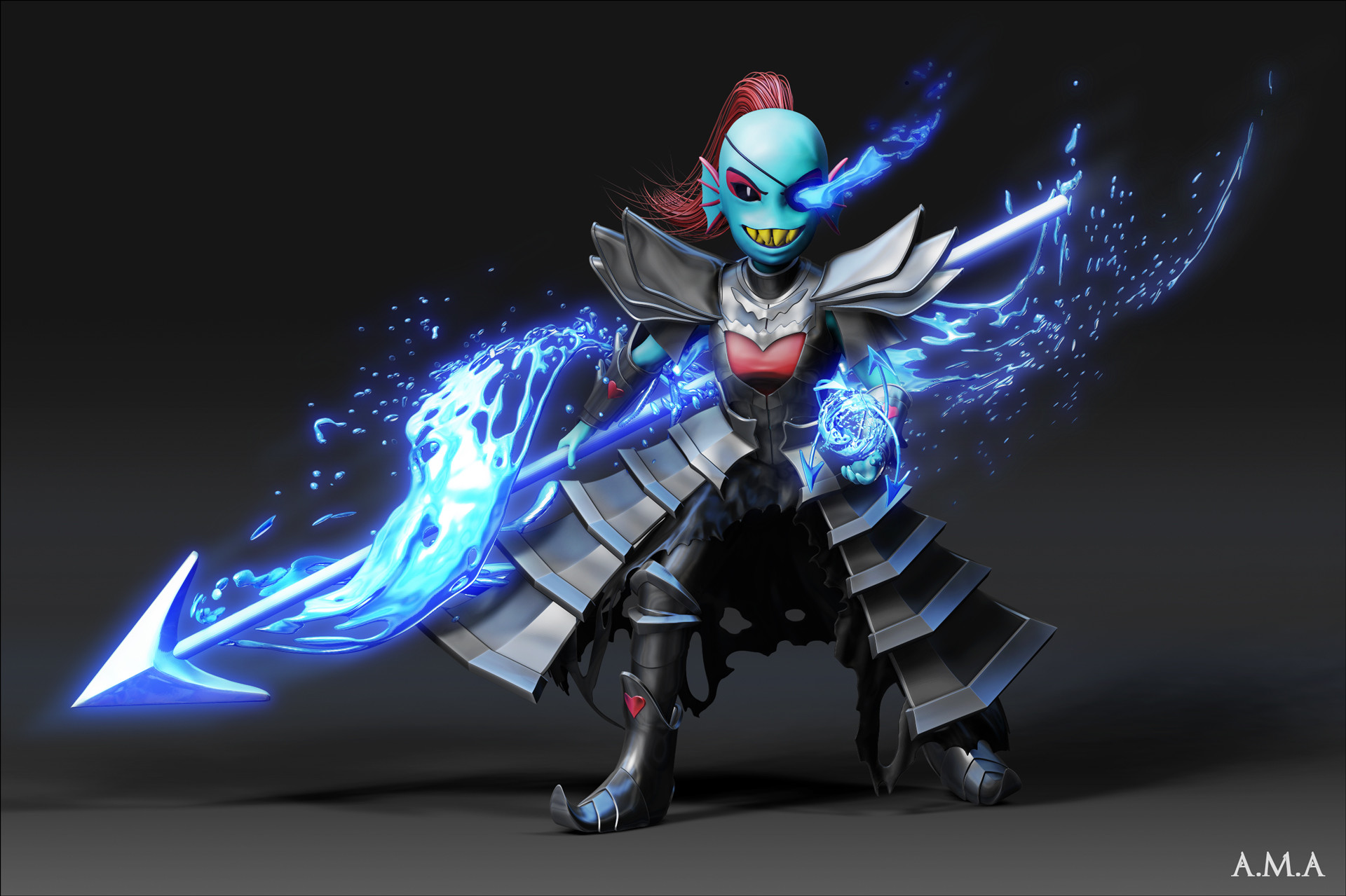 A M A Undyne The Undying