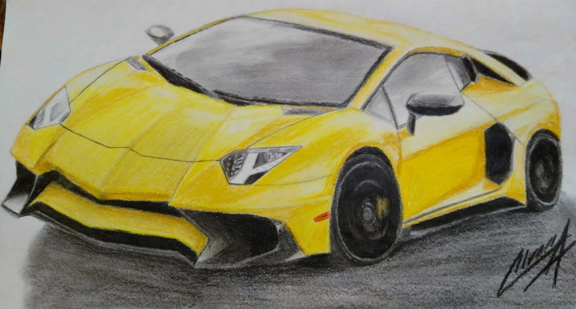 How to draw Lamborghini Sián - Sketchok easy drawing guides