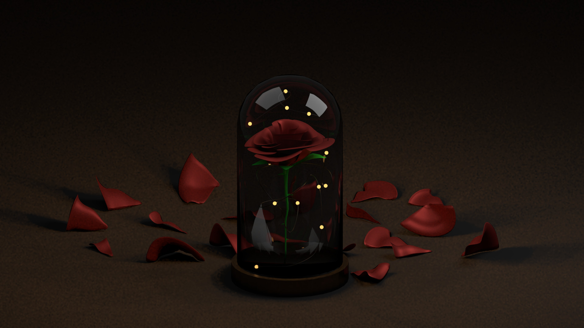 ArtStation Enchanted Rose