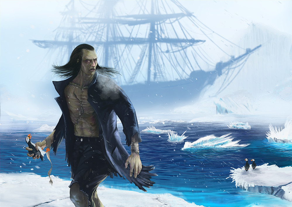 ArtStation Frankenstein Monster from Mary Shelley #39 s Novel