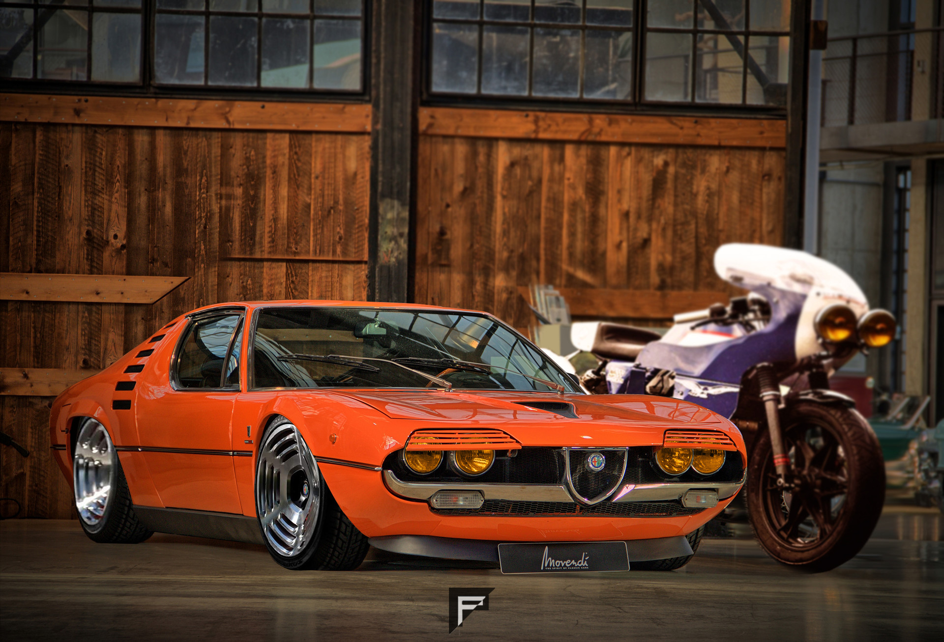 Artstation Alfa Romeo Montreal Fabio Puddu