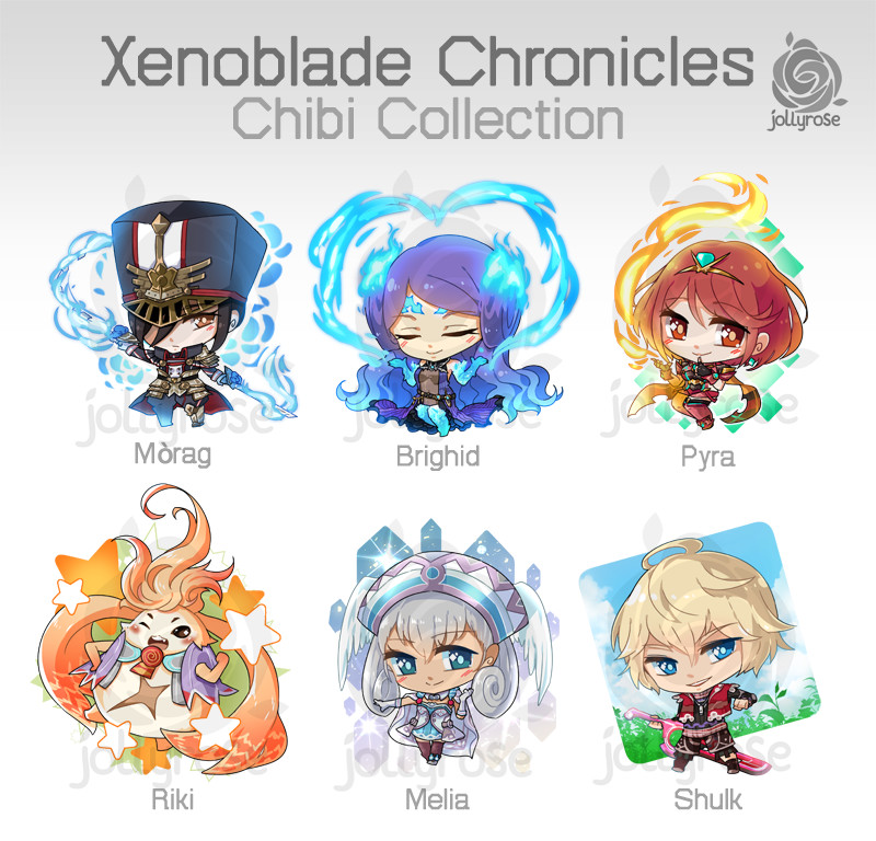 jollyrose art  Chibi Collections
