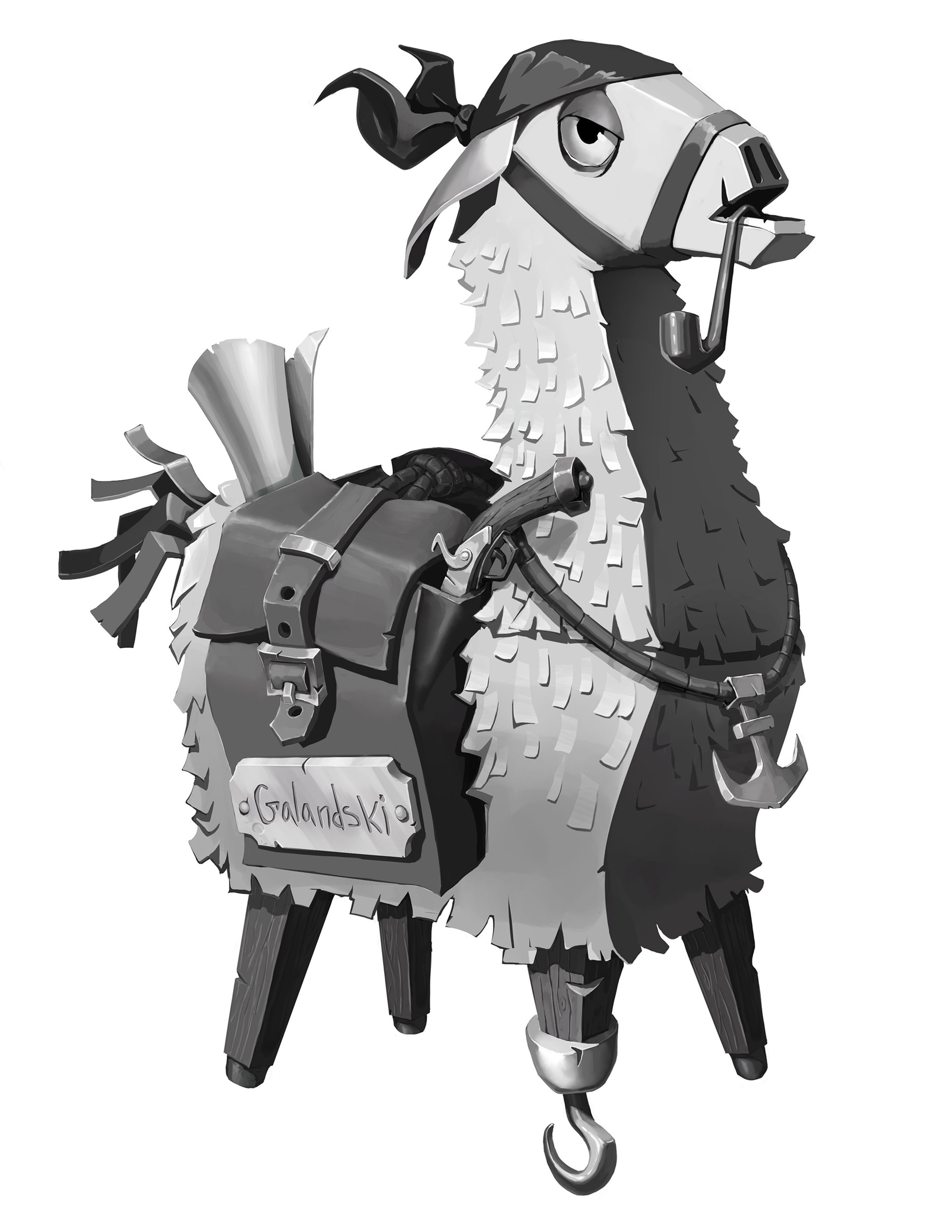 scroll to see more - fortnite characters lama