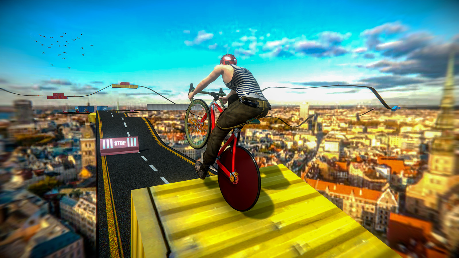 Stunt Bike Freestyle трюки