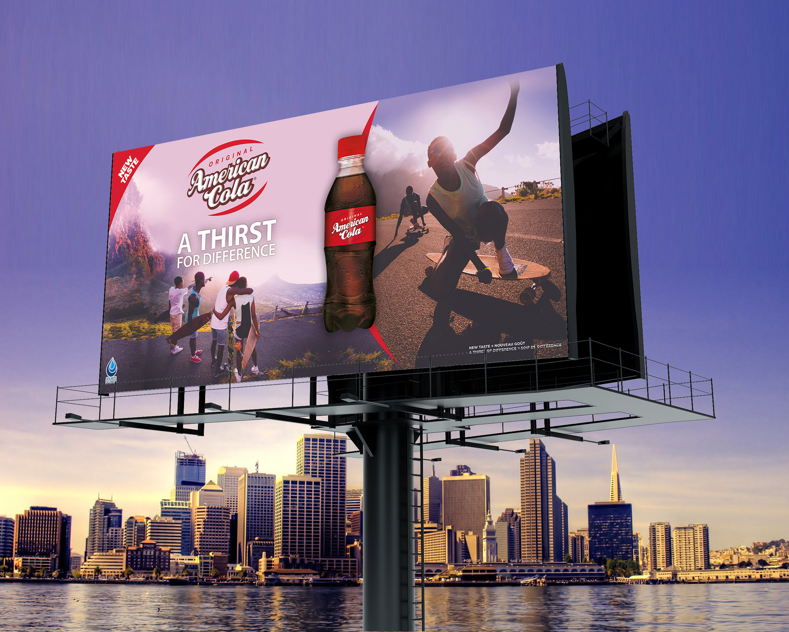 DA Campagne 6x3 AMERICAN COLA par Auduge dit ALACASA