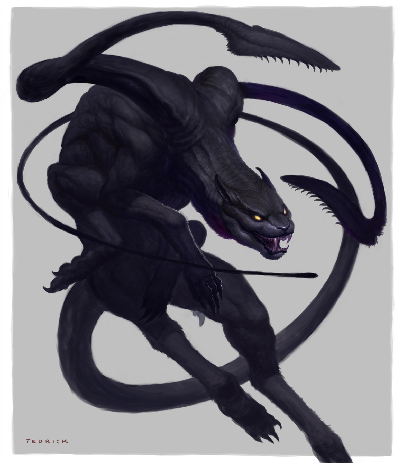 ускользающий зверь (displacer beast). ускользающий зверь днд. Displacer beast днд. монстр displacer beast. ускользающий зверь днд 5.
