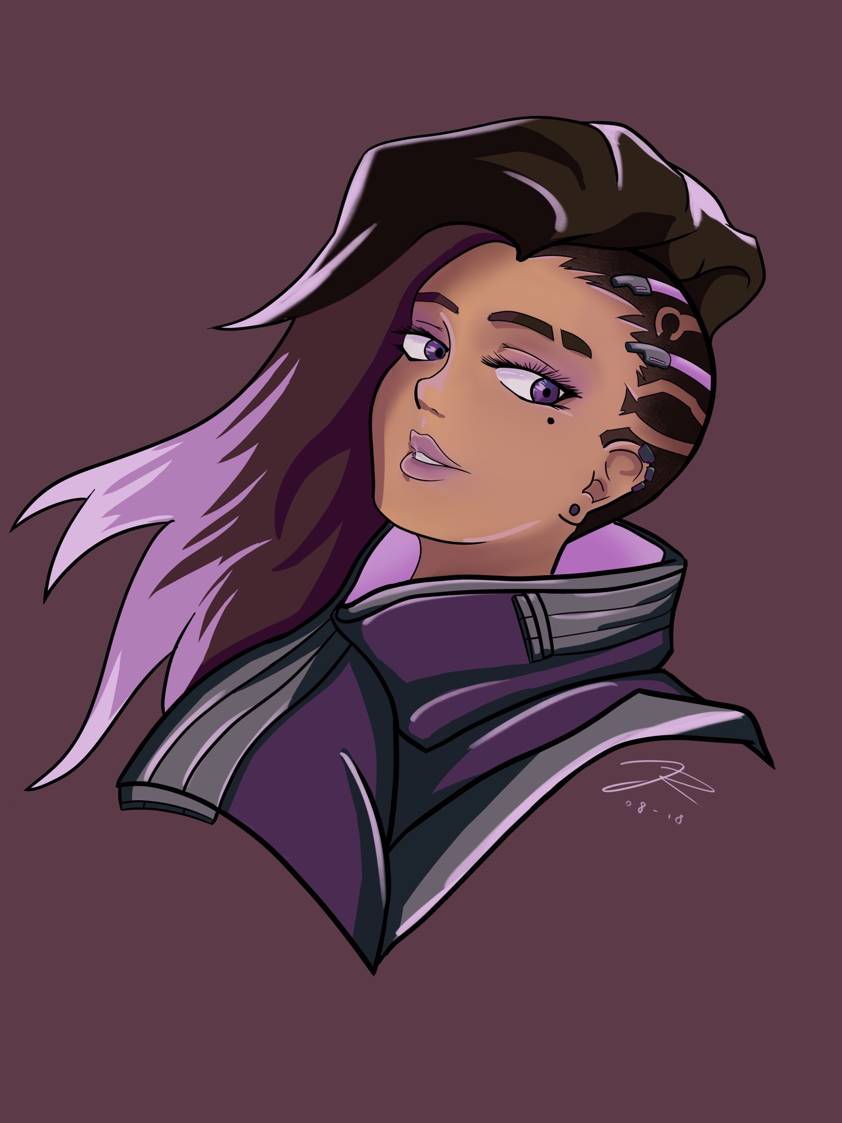 ArtStation - Sombra Portrait