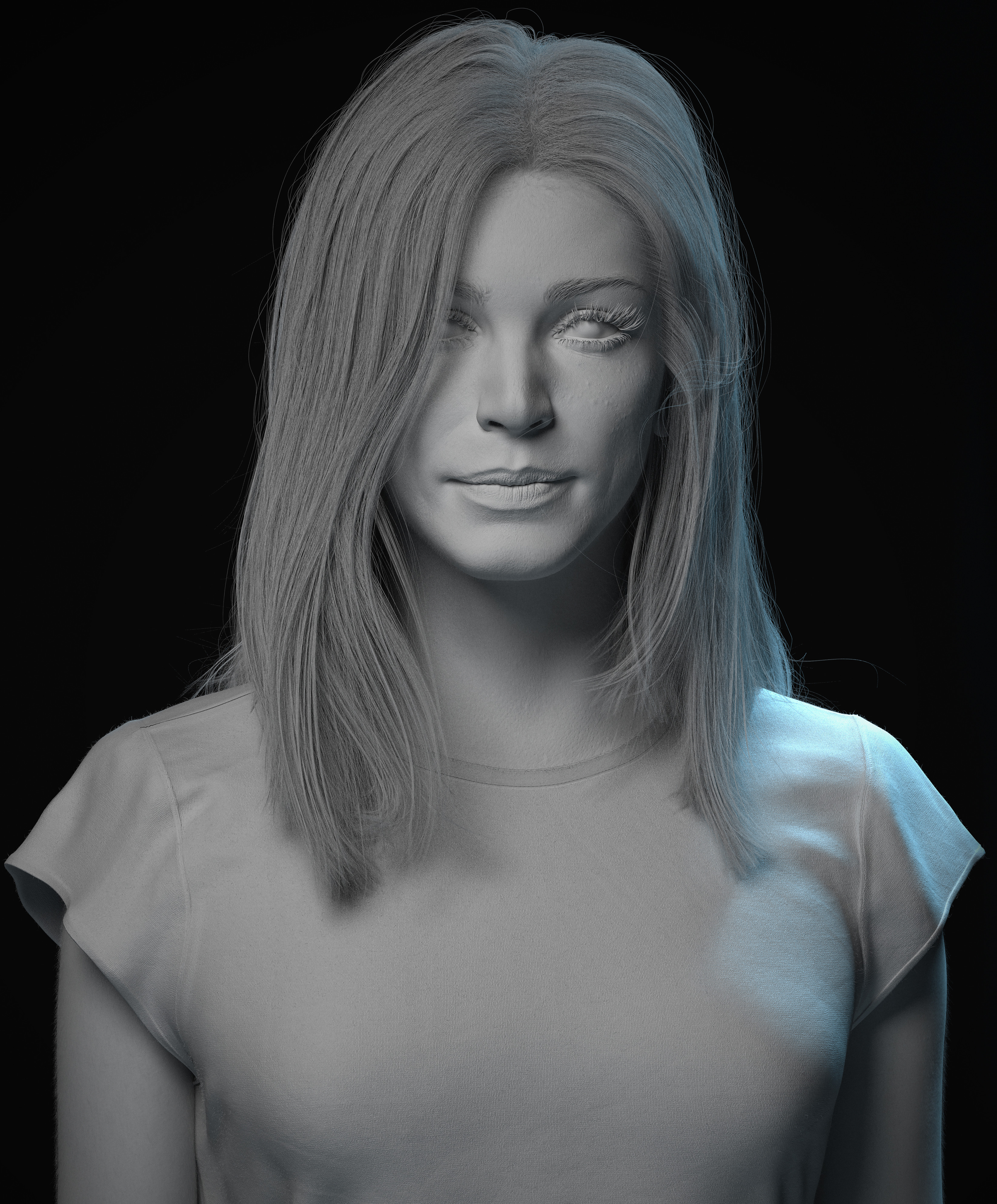 Clay render