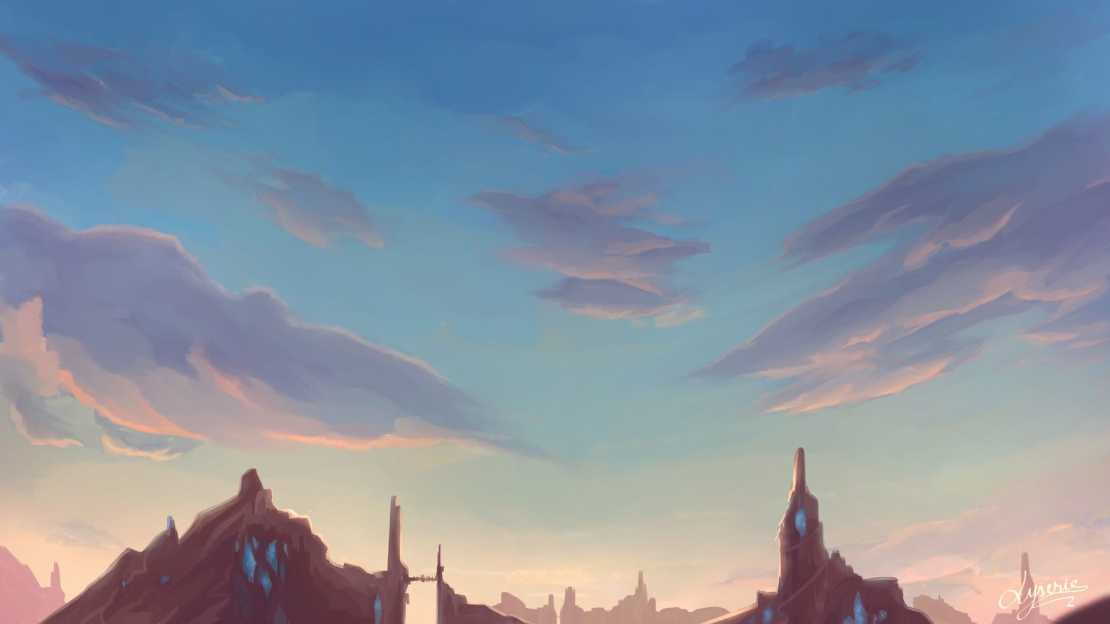 Artstation Fantasy Sky Lidia T