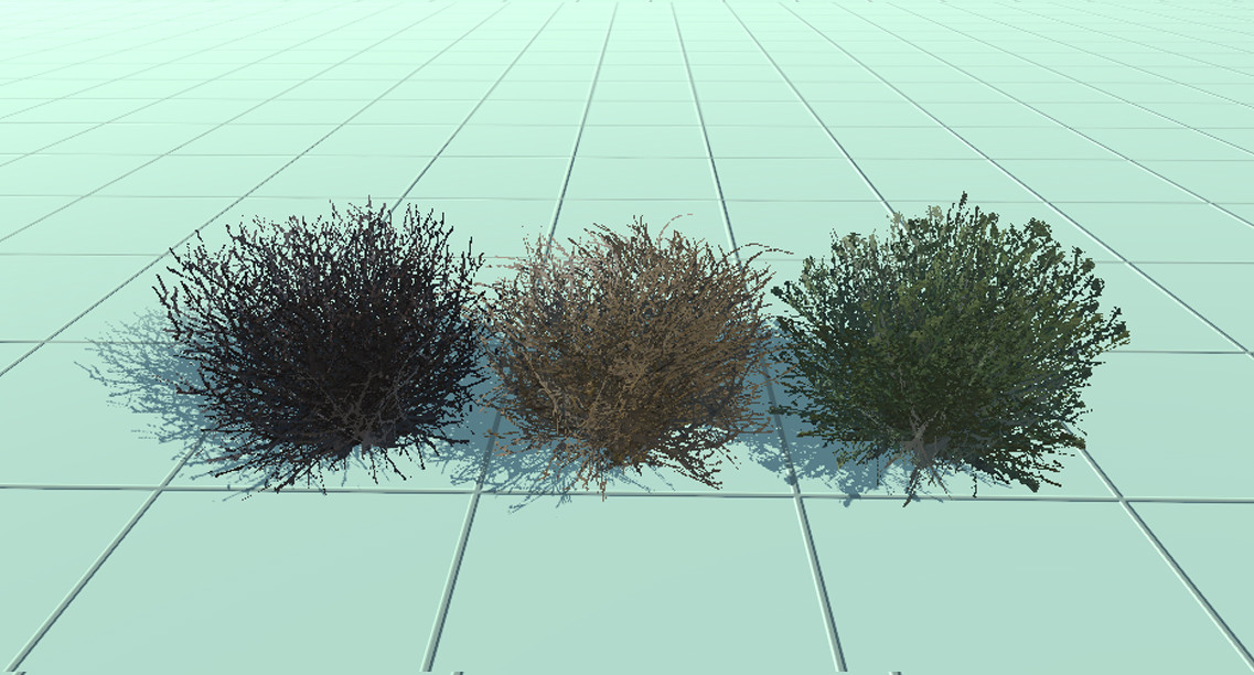 Arsenii Meinert Low Poly Bush