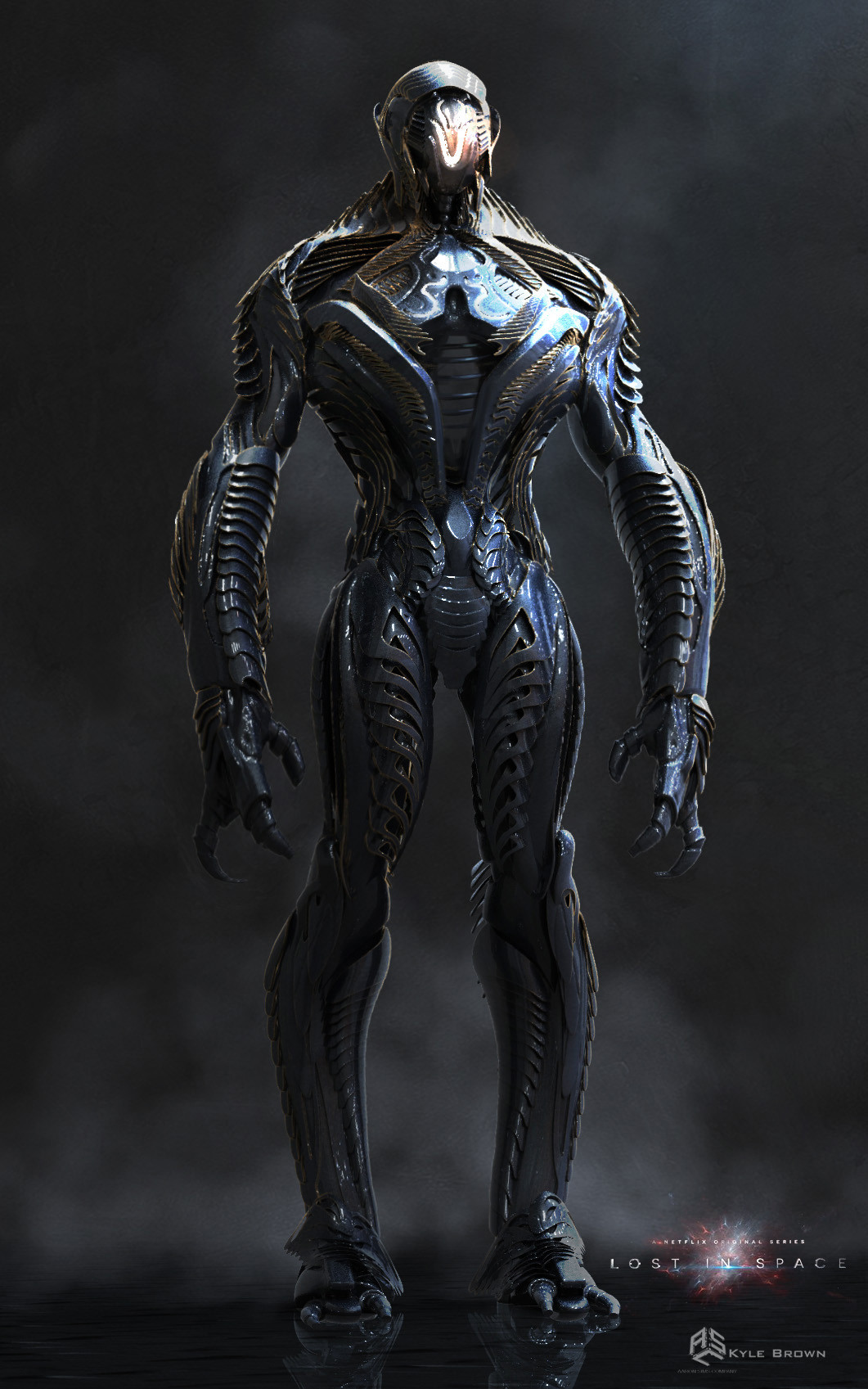 Artstation Lost In Space 2018 Netflix Robot Concepts Kyle Brown