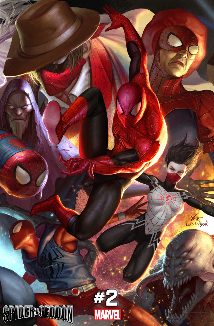 Spider-Geddon Connecting Cover 2 of 6