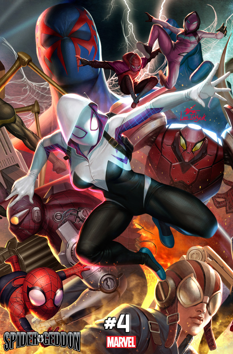 Spider-Geddon Connecting Cover 4 of 6