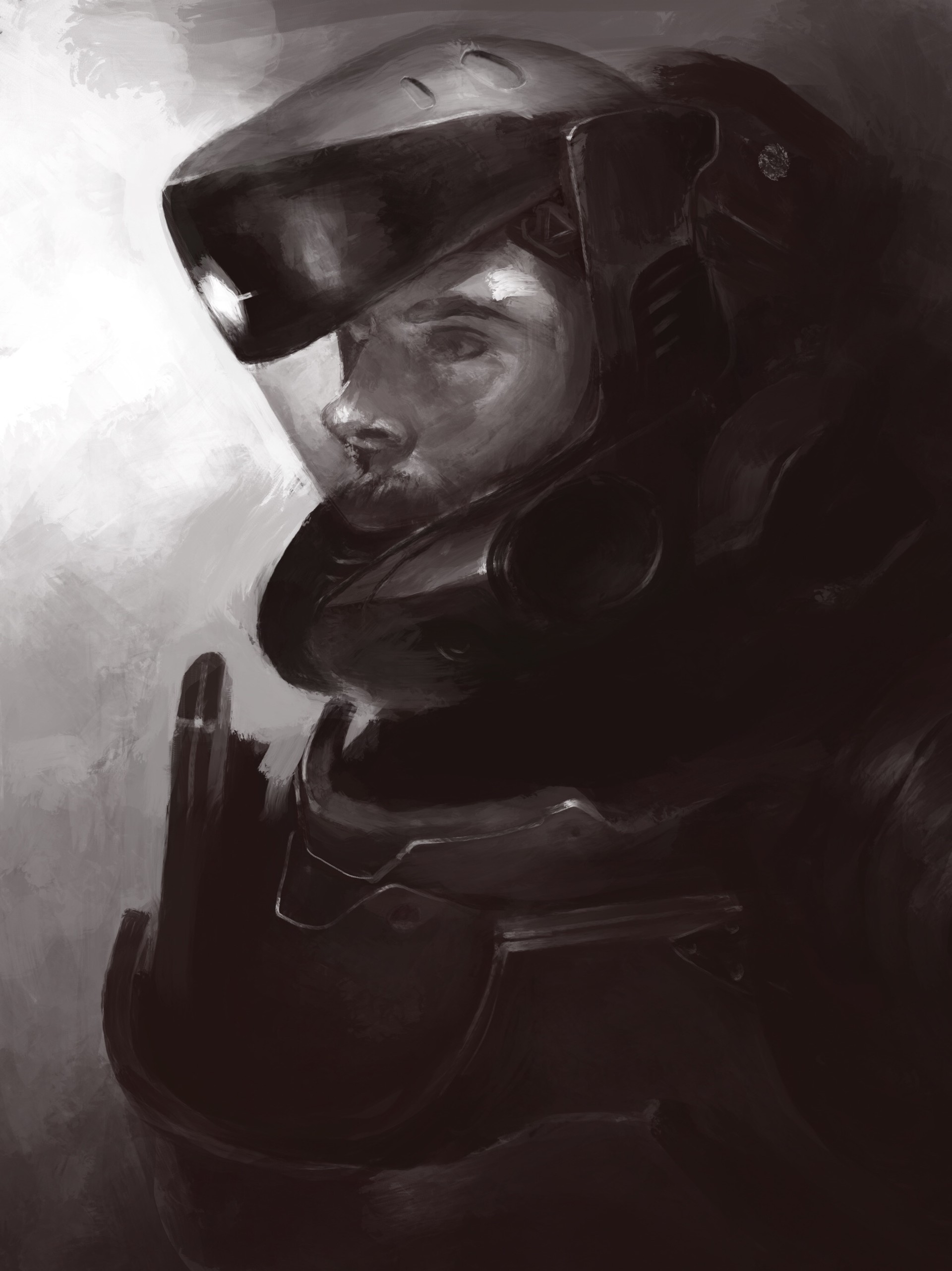 ArtStation Cyber Cop