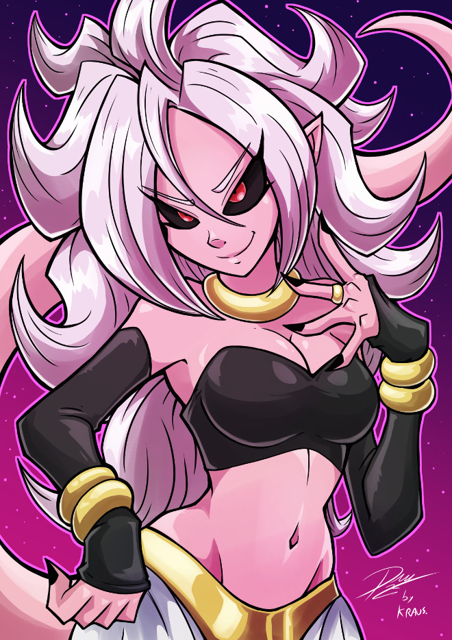 Artstation Android 21 Majin Form Kraus Arts