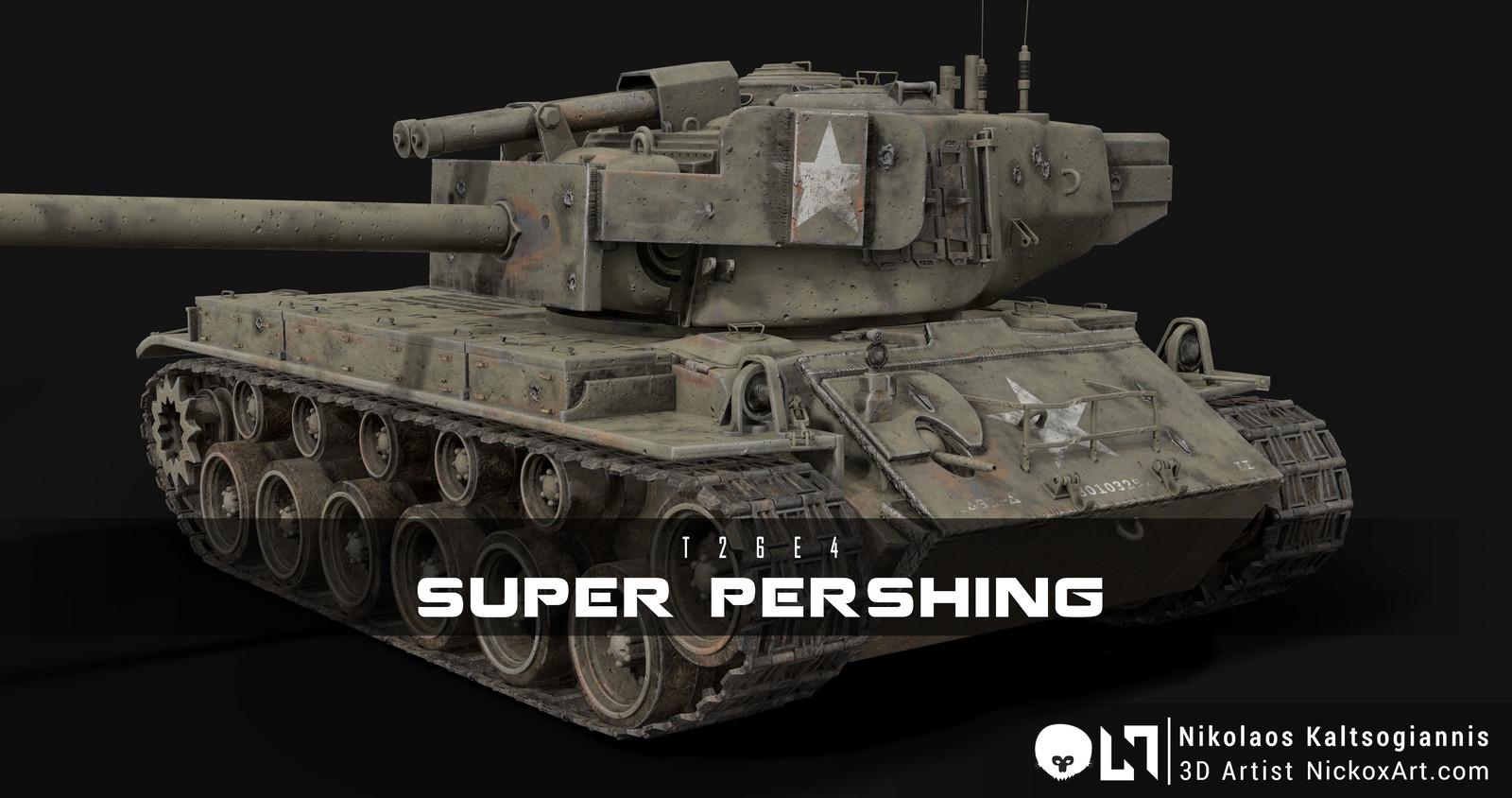 T26E4 Super Pershing : US Army Heavy Tank