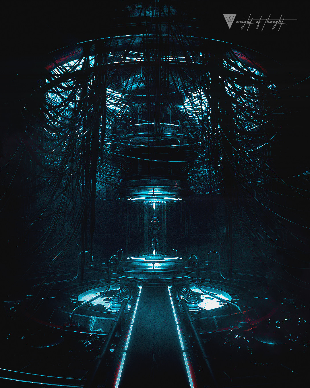 Artstation Weight Of Thought Spaceship Interior Victor