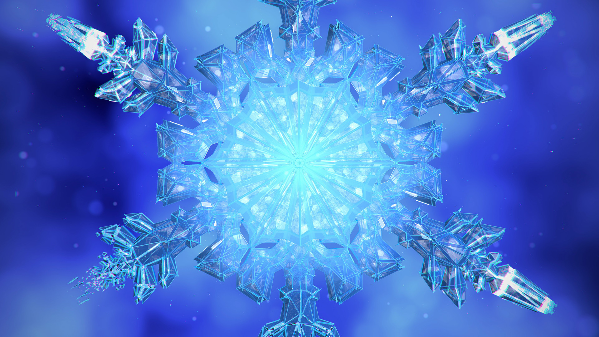 ArtStation - Snowflake growth shot 05 preview